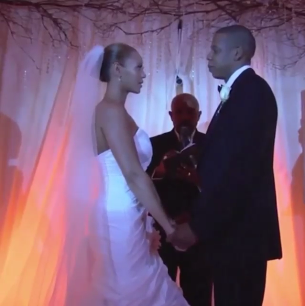 Jay-z e Beyoncé casamento (Foto: Reprodução/ Instagram)