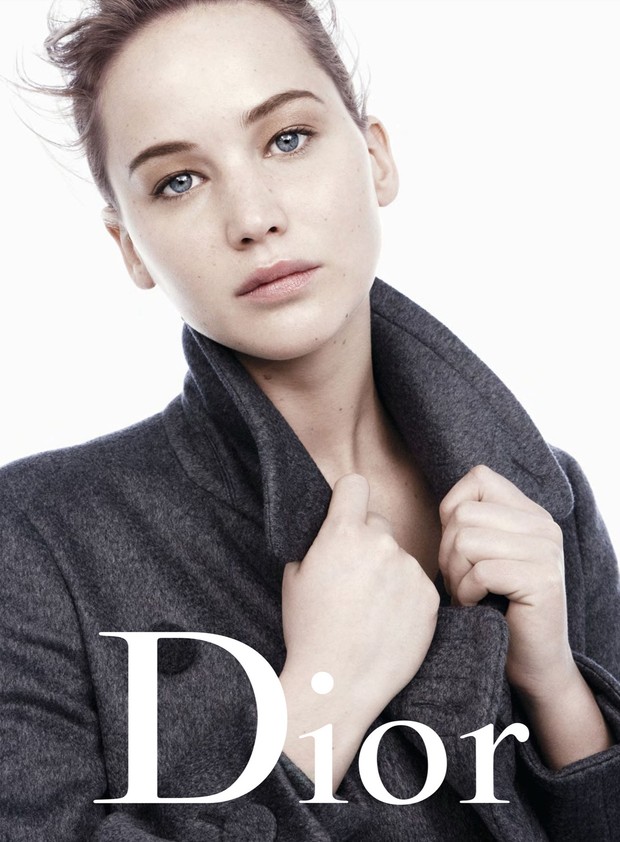 Jennifer Lawrence em campanha Dior (Foto: Divulgação)