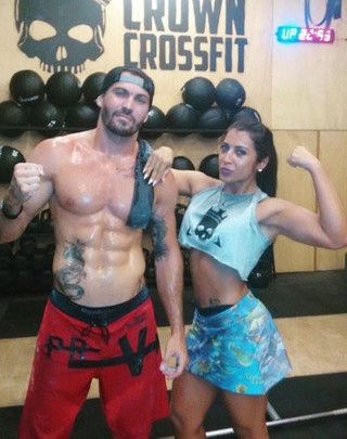 Priscila Pires e ex, Fred Ciarla (Foto: Instagram / Reprodução)