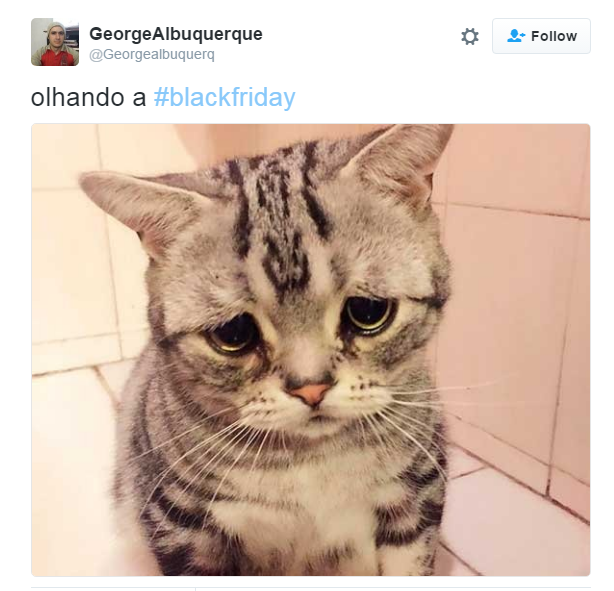 Comentários sobre a Black Friday brasileira  (Foto: Reprodução/Twitter)