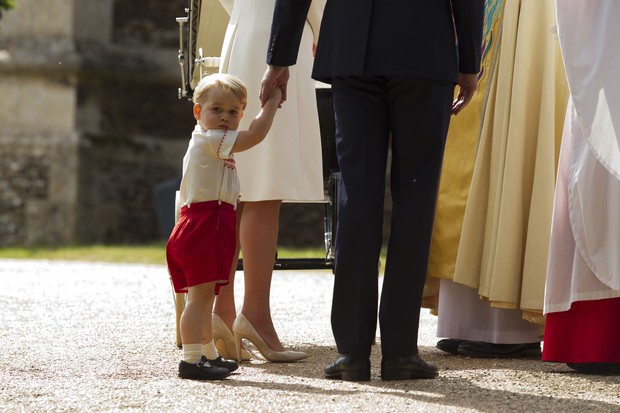 Batizado da Princesa Charlotte - George (Foto: AFP)