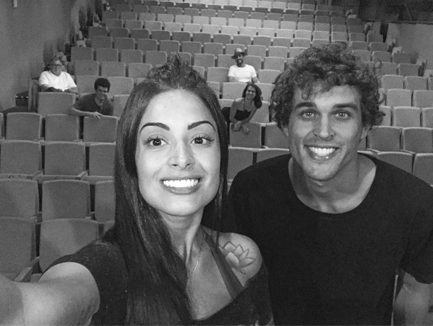 Aline Riscado e Felipe Roque (Foto: Reprodução / Instagram)