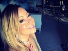 Mariah Carey sensualiza de vestido decotado