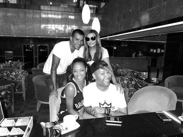 Equipe de Beyoncé em Fortaleza (Foto: Site Oficial/Reprodução)