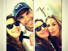 Ivete Sangalo encontra Vítor Belfort e Joana Prado em Miami: 'Casal Lindo'