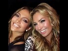 Jennifer Lopez comemora aniversário de 46 anos ao lado de Thalia