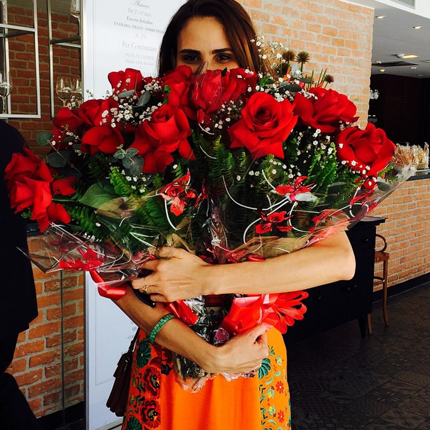 Fernanda Tavares ganha foto do marido (Foto: Reprodução/Instagram)