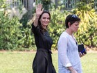 Angelina Jolie faz primeira aparição pública após divórcio de Brad Pitt