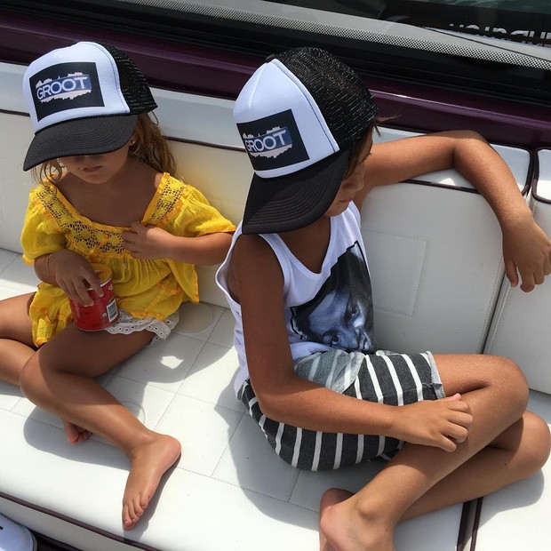 Filhos de Kourtney Kardashian (Foto: Reprodução/ Instagram)