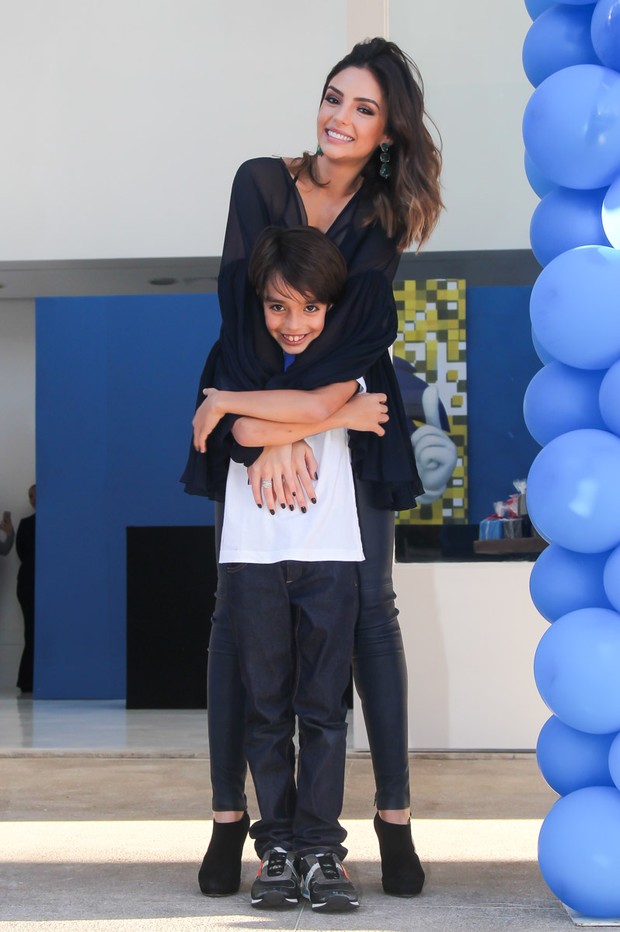 Festa de aniversário de Luca, filho de Carol Celico e Kaká (Foto: Manuela Scarpa/Brazil News)