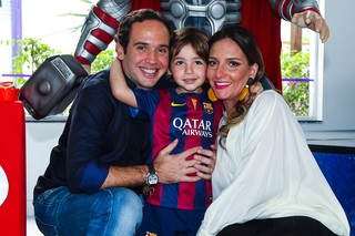 Caio Ribeiro com a família (Foto: Manuela Scarpa / Foto Rio News)