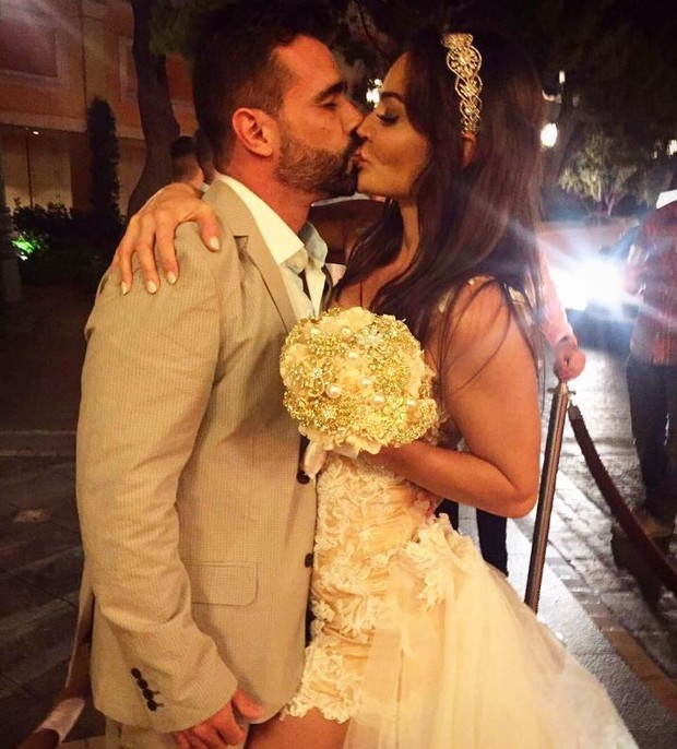 Jorge Sousa e Laura Keller já se casaram em Las Vegas; agora vão fazer cerimônia no Rio (Foto: Reprodução/Instagram)