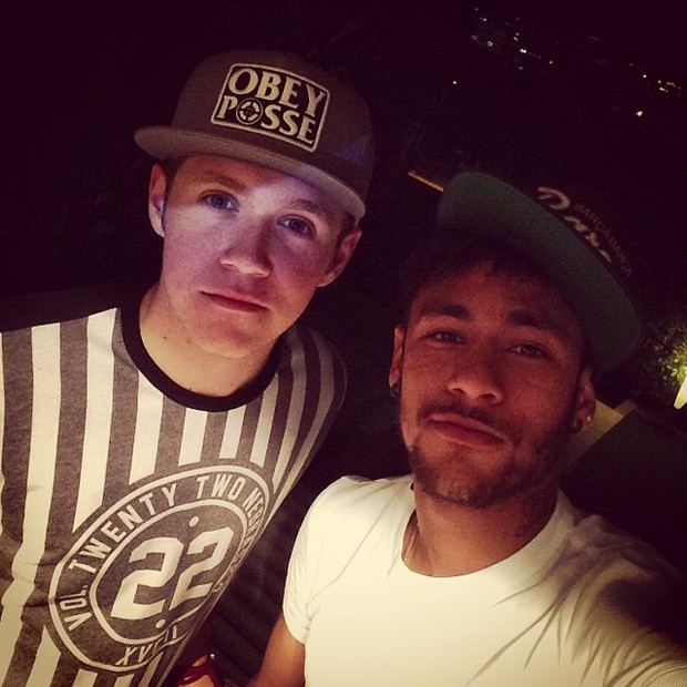 Niall Horan e Neymar (Foto: Reprodução/Instagram)
