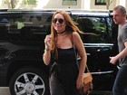 Lindsay Lohan pode estar colocando recuperação em risco, diz site