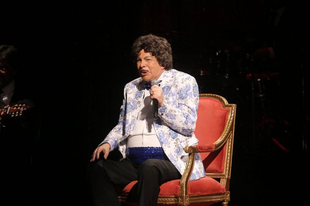 Cauby Peixoto em suas últimas apresentações em shows (Foto: AgNews)