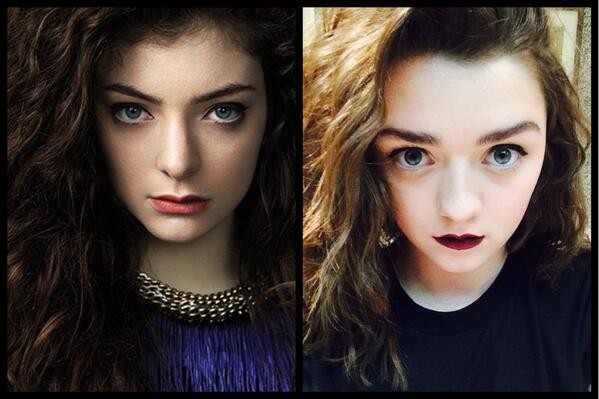 Lorde e Maisie Williams (Foto: Reprodução/Instagram)