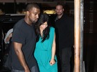 Kim Kardashian e Kanye West saem para jantar no Rio