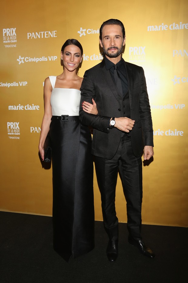 Mel Fronckowiak e Rodrigo Santoro: casal que é puro estilo no Brasil e em Los Angeles (Foto: Getty Image)