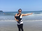 Suzana Alves perdeu 16 quilos em dois meses após dar à luz: 'Faltam 11 kg'
