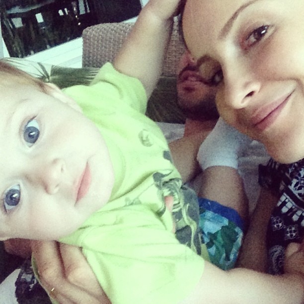 Claudia Leitte e filho (Foto: Instagram / Reprodução)