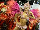 Gracy Barbosa é eleita a melhor rainha do primeiro dia de desfiles no Rio