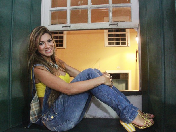Vina Calmon em show em Salvador, na Bahia (Foto: Edgar de Souza/ Divulgação)