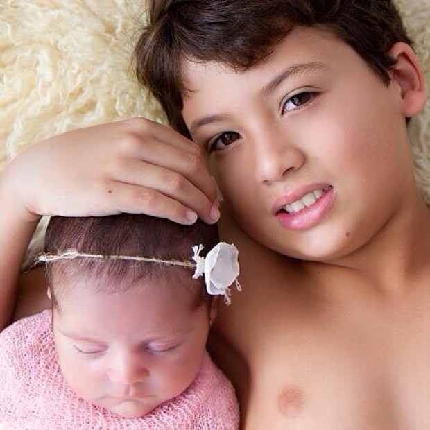 Bruna e Miguel, filhos de Nívea Stelmann (Foto: Instagram / Reprodução)