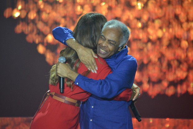 Ivete Sangalo e Gilberto Gil (Foto: Felipe Souto Maior / AgNews)