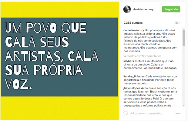 Daniela Mercury (Foto: Reprodução Instagram)