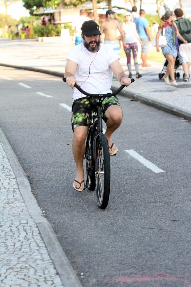 Murilo Benicio  no Rio (Foto: Marcos Ferreira - foto rio news)