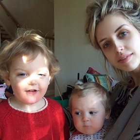 Peaches Geldolf com os filhos (Foto: Reprodução/Instagram)