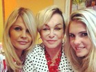 Monique Evans publica foto ao lado da mãe e da filha
