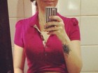 Grávida, Solange Almeida exibe barriguinha de cinco meses