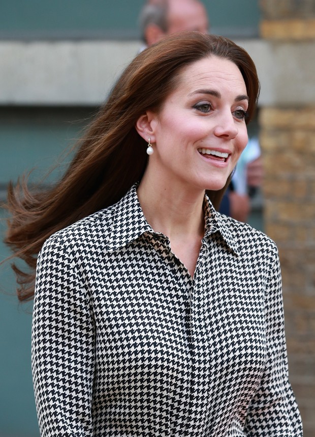 Kate MIddleton em evento em Londres (Foto: AFP)
