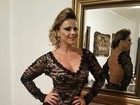 Viviane Araújo usa vestido com transparência ousada