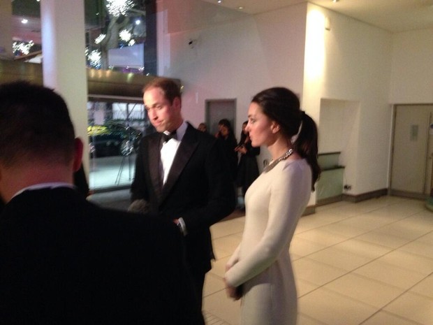 Príncipe William e Kate Middleton (Foto: Twitter / Reprodução)