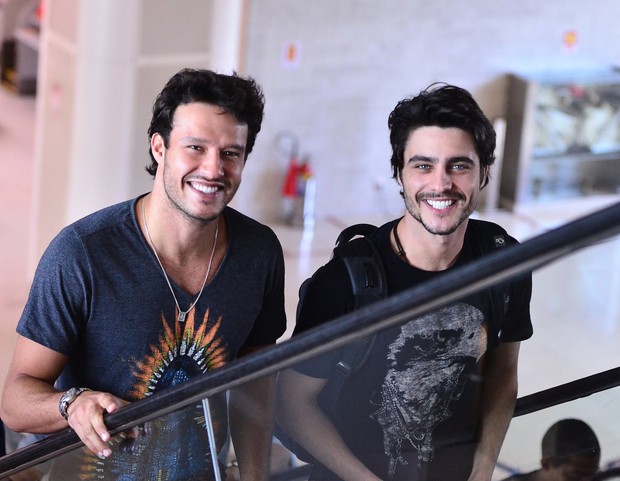 Fernando Rodrigues e Guilherme Leicam  (Foto: William Oda / Agnews)