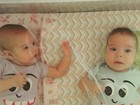Luana Piovani mostra filhos gêmeos pela primeira vez na web