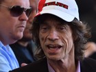 Mick Jagger vai ao Maracanã para assistir à final da Copa do Mundo