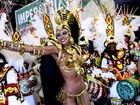 Cris Vianna brilha como rainha africana em desfile da Imperatriz