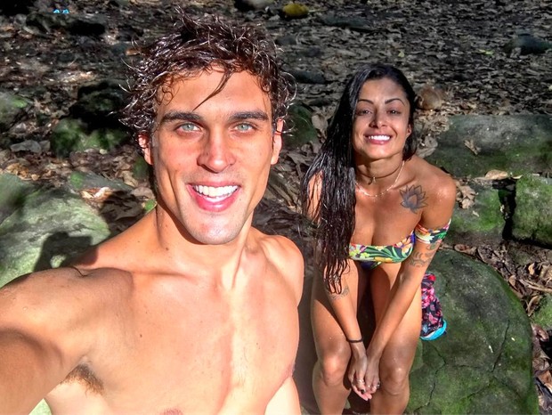 Felipe Roque e Aline Riscado (Foto: Reprodução/ Instagram)