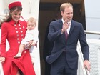 Com o filho, Príncipe William e Kate Middleton visitam a Nova Zelândia