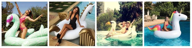 Alessandra Ambrósio, Taylor Swift, Kendal Jenner e Tayane Dantas (Foto: Reprodução/Instagram)