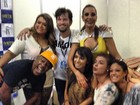 Ivete Sangalo chega ao Salvador Fest e é tietada por vips como Anitta