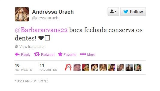 Andressa Urach (Foto: Twitter/Reprodução)