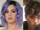 Katy Perry se inspira em Kris Jenner e corta o cabelo estilo 'joãozinho'