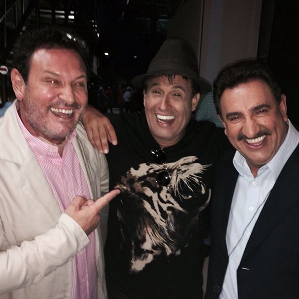 Luis Ricardo, Sérgio Mallandro e Ratinho (Foto: Reprodução/Instagram)