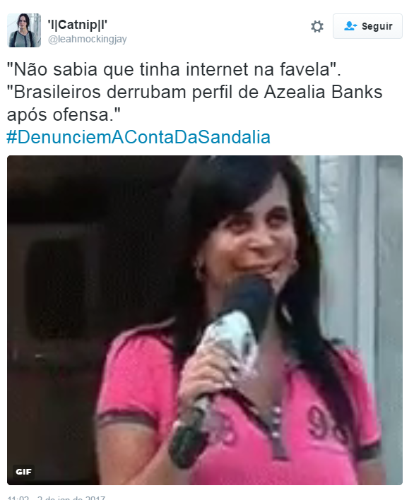Azealia Banks ataca brasileiros nas rede sociais (Foto: Reprodução/Twitter)