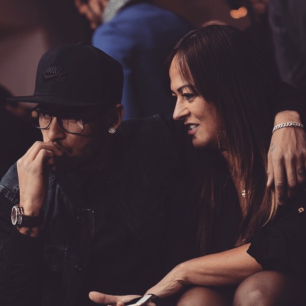 Neymar homenageia a mãe, Nadine (Foto: reprodução/instagram)