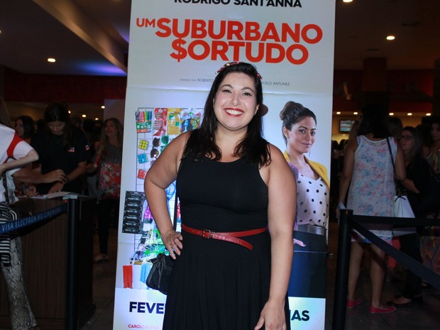 Mariana Xavier em pré-estreia de filme na Zona Oeste do Rio (Foto: Marcello Sá Barretto/ Ag. News)